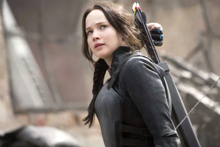 Katniss Everdeen Jennifer Lawrence movie The Hunger Games: Mockingjay - Part 1 HD Desktop Wallpaper | Background Image