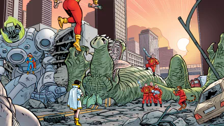 Comic the multiversity HD Desktop Wallpaper | Background Image