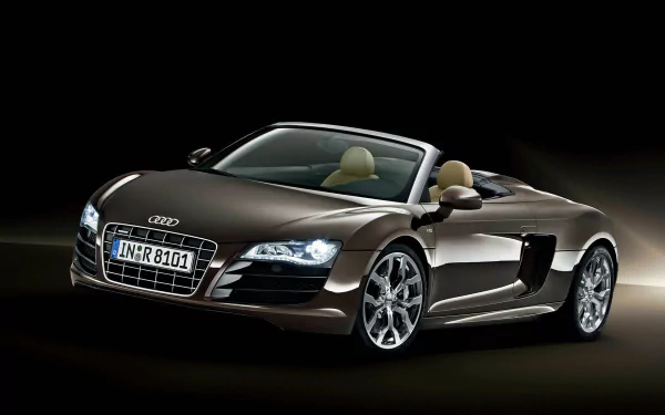 luxury Audi R8 Spyder Audi vehicle Audi R8 HD Desktop Wallpaper | Background Image