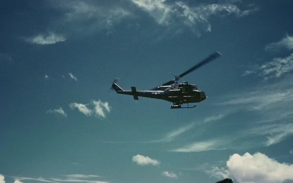 military Bell UH-1 Iroquois HD Desktop Wallpaper | Background Image