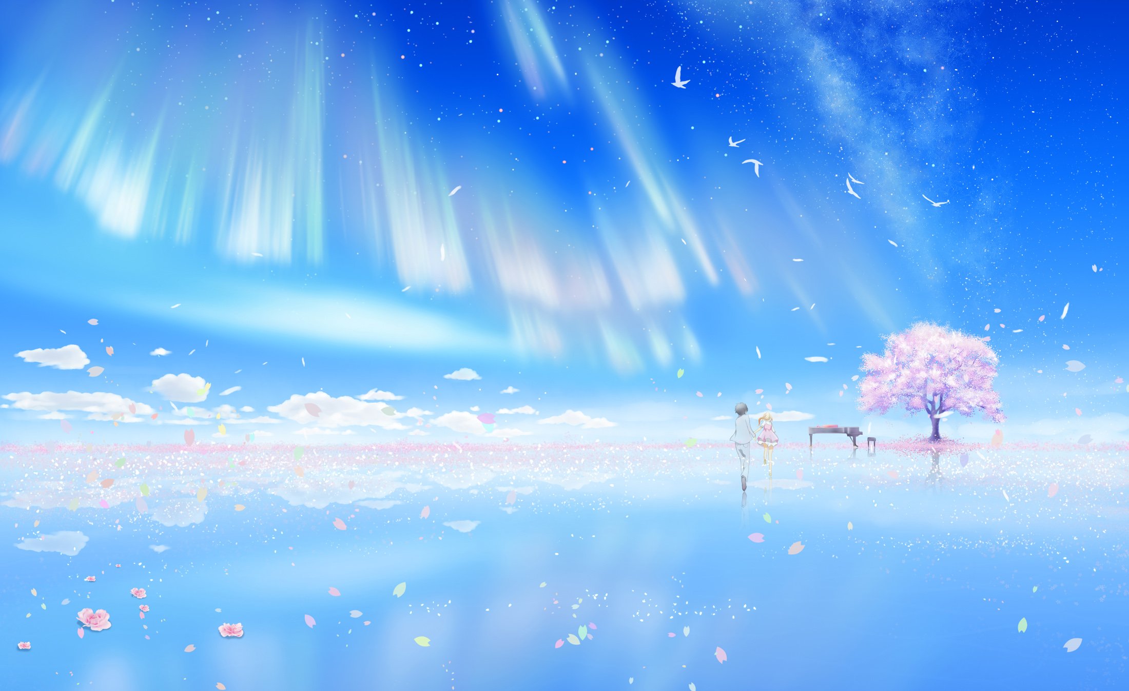 Shigatsu wa kimi no uso 1080P, 2K, 4K, 5K HD wallpapers free download