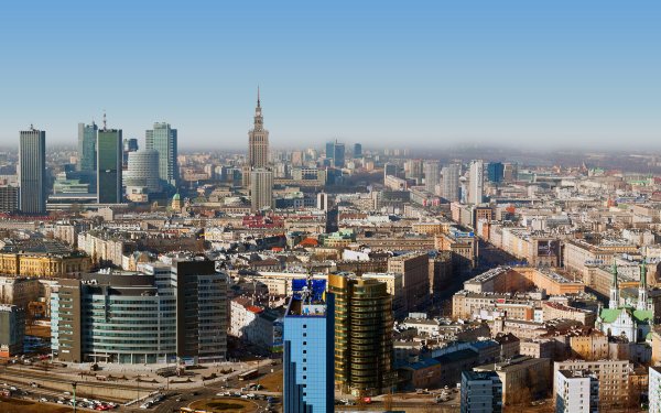 Man Made Warsaw Cities Poland HD Wallpaper | Background Image
