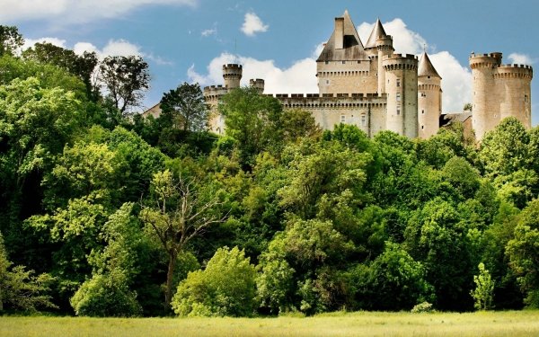 Man Made Château de Chabenet Castles France HD Wallpaper | Background Image