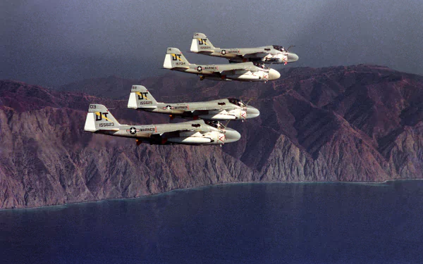 military Grumman A-6 Intruder HD Desktop Wallpaper | Background Image