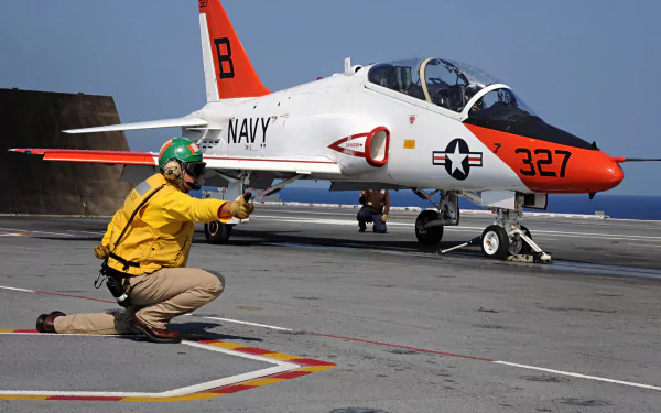  The McDonnell Douglas (now Boeing) T-45 Goshawk by Nicholas Hall