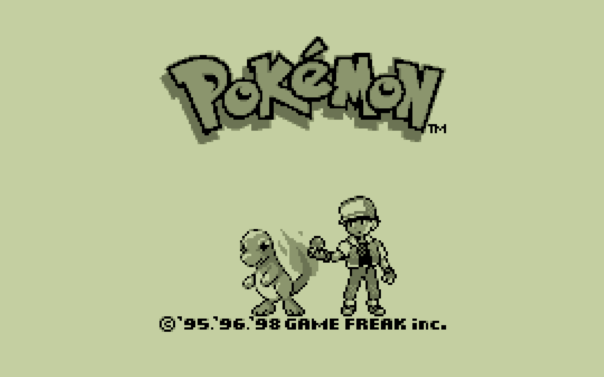 pokemon blue version wallpaper