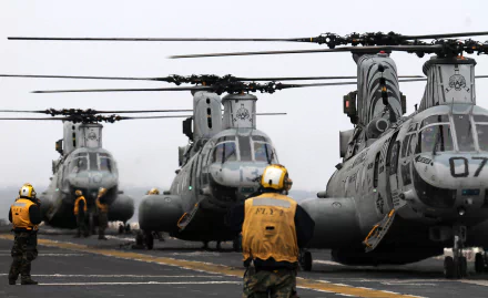 marines navy helicopter aircraft military Boeing Vertol CH-46 Sea Knight HD Desktop Wallpaper | Background Image