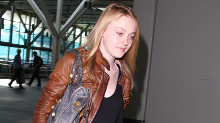 Celebrity Dakota Fanning HD Desktop Wallpaper | Background Image