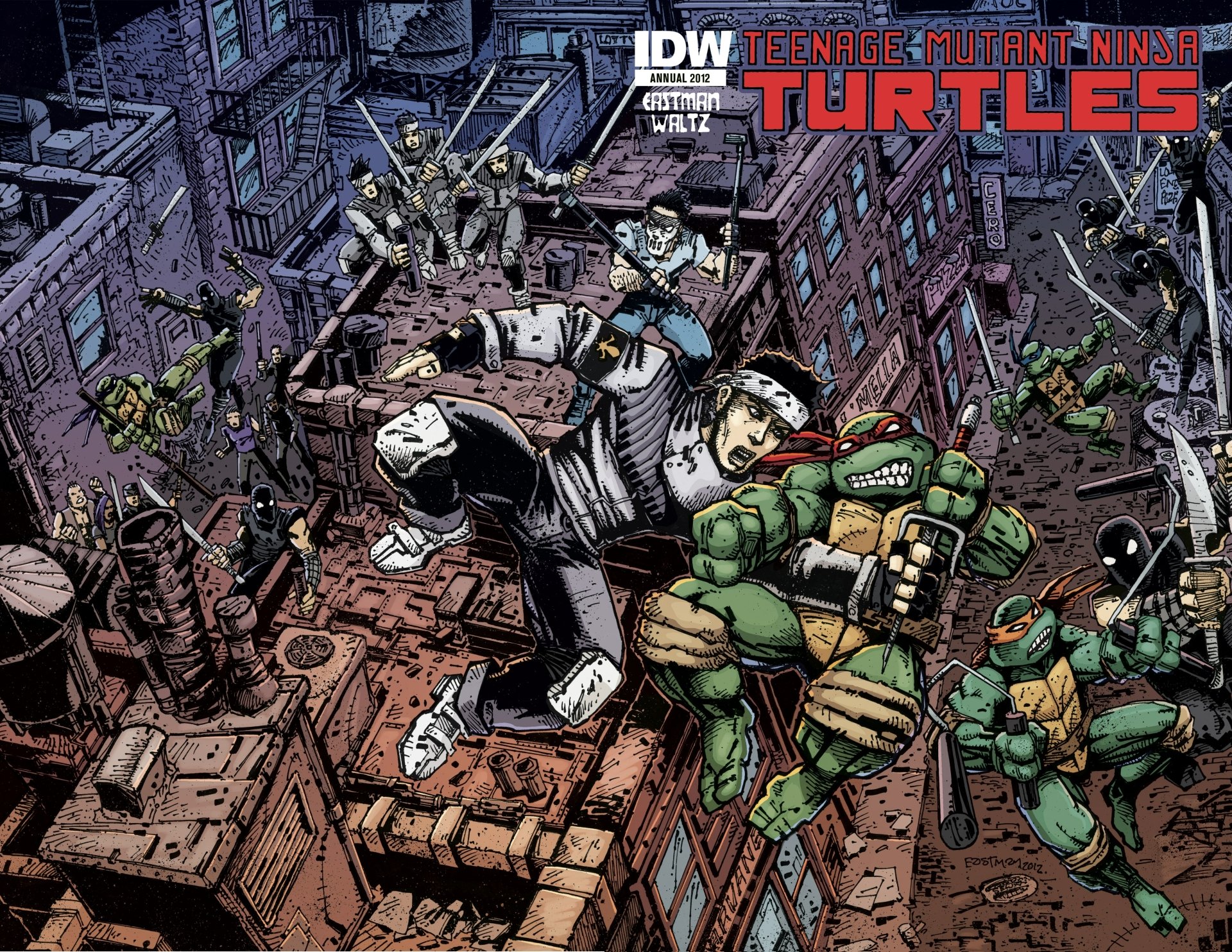 Download Comic Teenage Mutant Ninja Turtles 4k Ultra HD Wallpaper