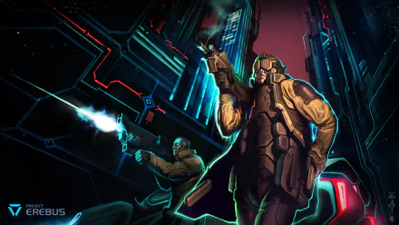 Sci Fi warrior HD Desktop Wallpaper | Background Image