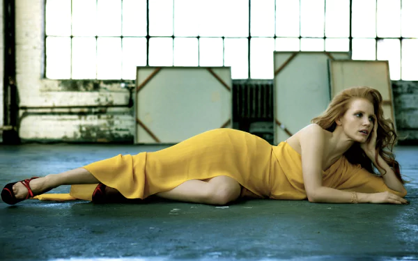 Celebrity Jessica Chastain HD Desktop Wallpaper | Background Image