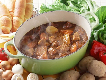 food Stew HD Desktop Wallpaper | Background Image