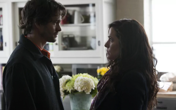 Caroline Dhavernas Hugh Dancy TV Show Hannibal HD Desktop Wallpaper | Background Image