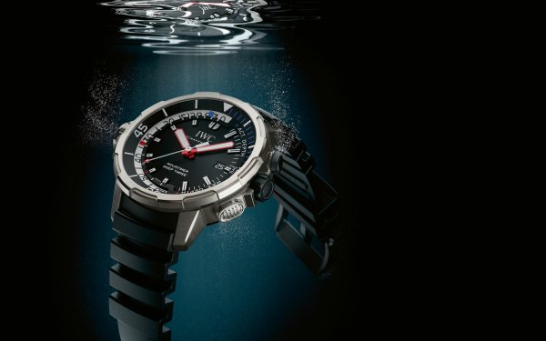 Man Made Watch Iwc Aquatimer Reflection HD Wallpaper | Background Image