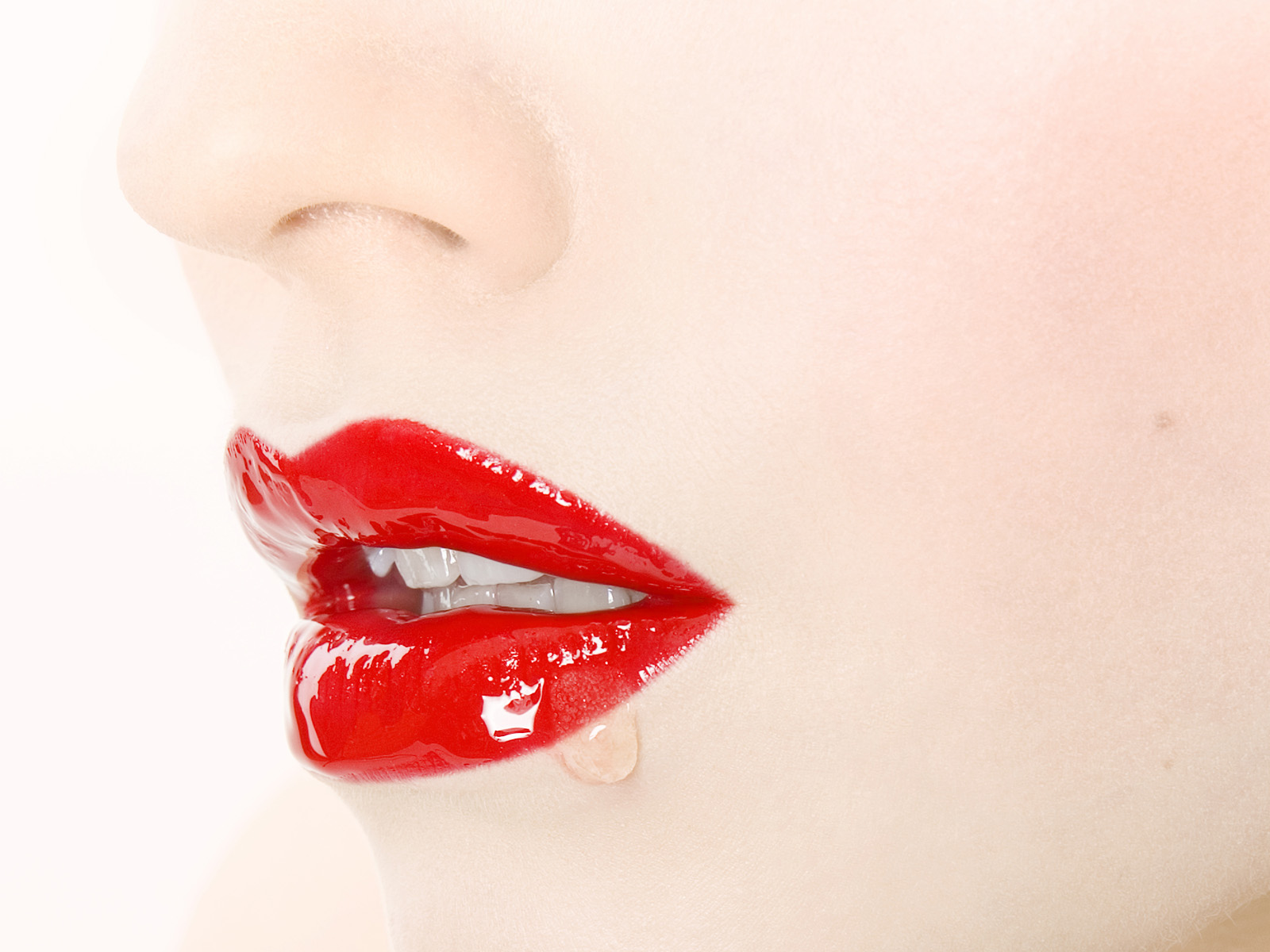 Women Lips HD Wallpaper Background Image.