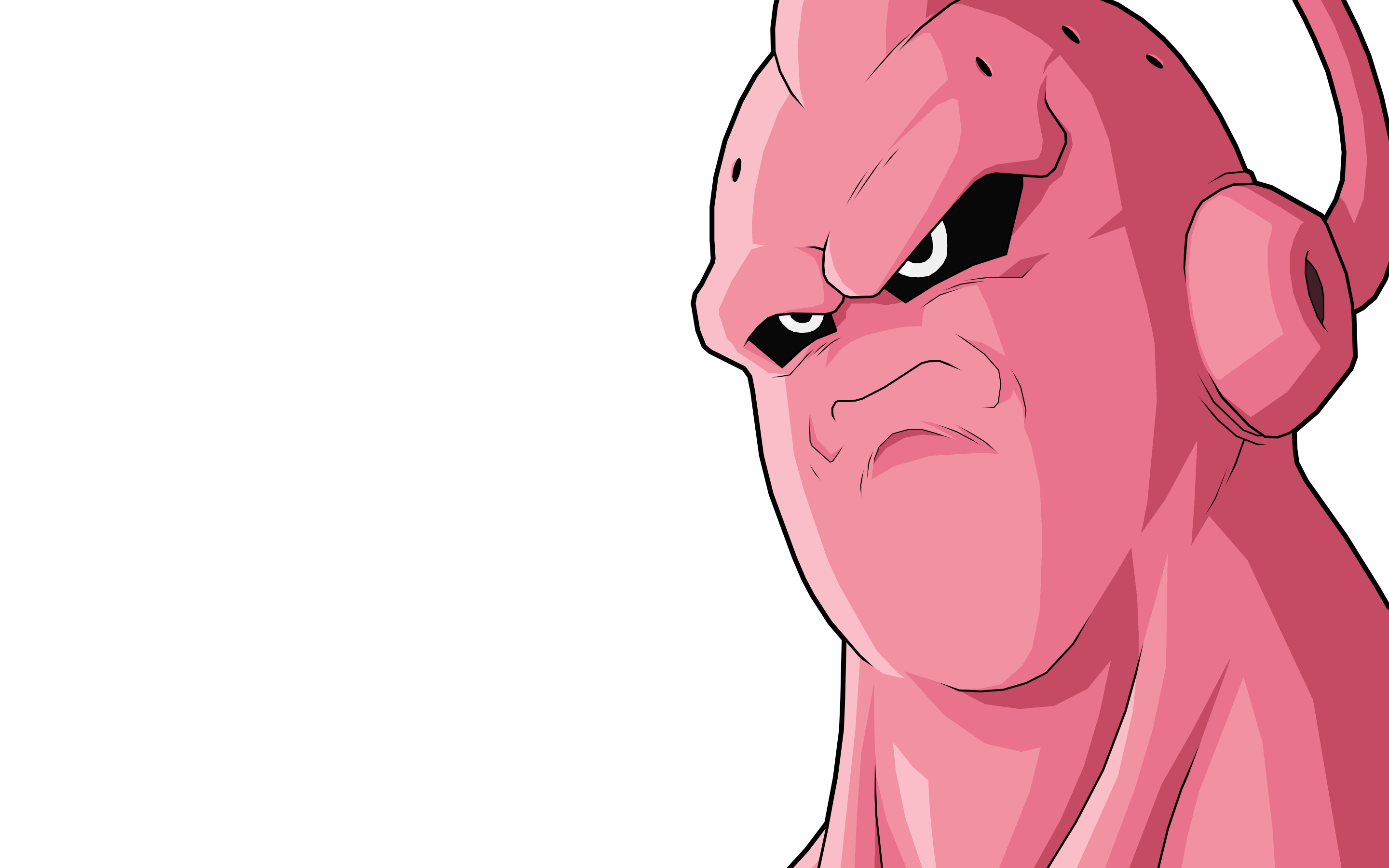 Download Buu - The Unpredictable Antagonist in Dragon Ball Series Wallpaper