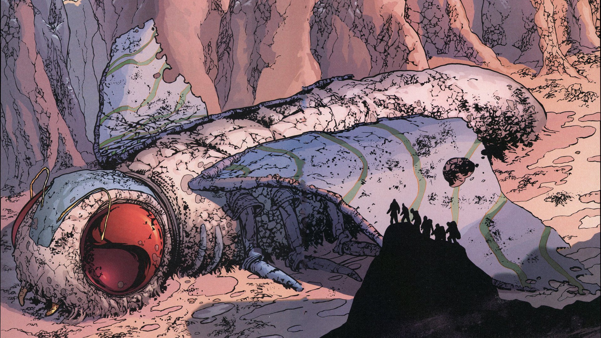 Download Comic Planetary HD Wallpaper