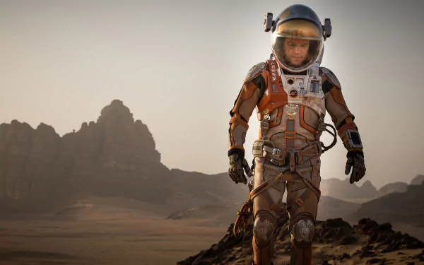 Matt Damon movie The Martian HD Desktop Wallpaper | Background Image
