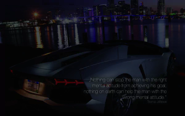  Nothing can stop the man with the right mental attitude