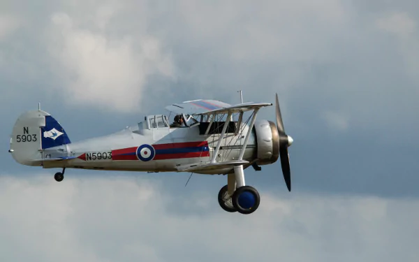 military Gloster Gladiator HD Desktop Wallpaper | Background Image