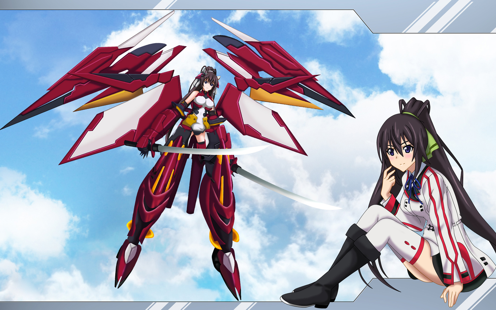 Infinite Stratos Full Hd Wallpaper And Background Image X Id
