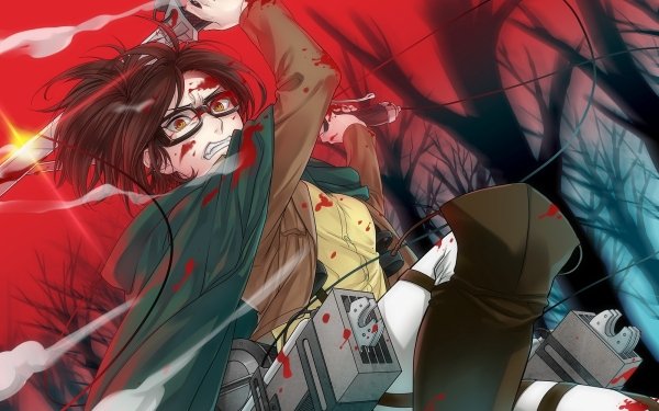 Anime Attack On Titan Hange Zoë HD Wallpaper | Background Image