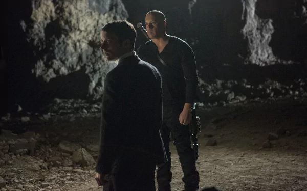Dolan (The Last Witch Hunter) Elijah Wood Kaulder (The Last Witch Hunter) Vin Diesel movie The Last Witch Hunter HD Desktop Wallpaper | Background Image