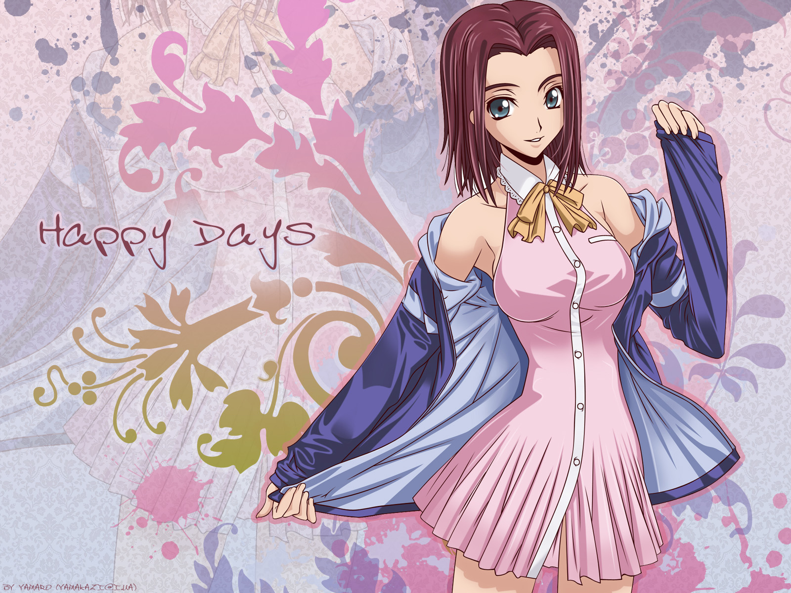 Download Kallen Kōzuki Anime Code Geass Wallpaper