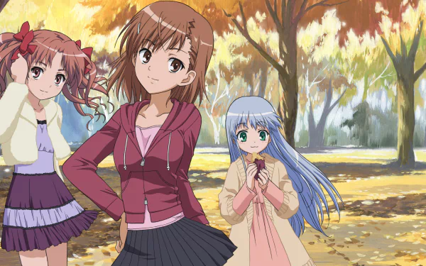 Index Librorum Prohibitorum Kuroko Shirai Mikoto Misaka Anime A Certain Scientific Railgun HD Desktop Wallpaper | Background Image