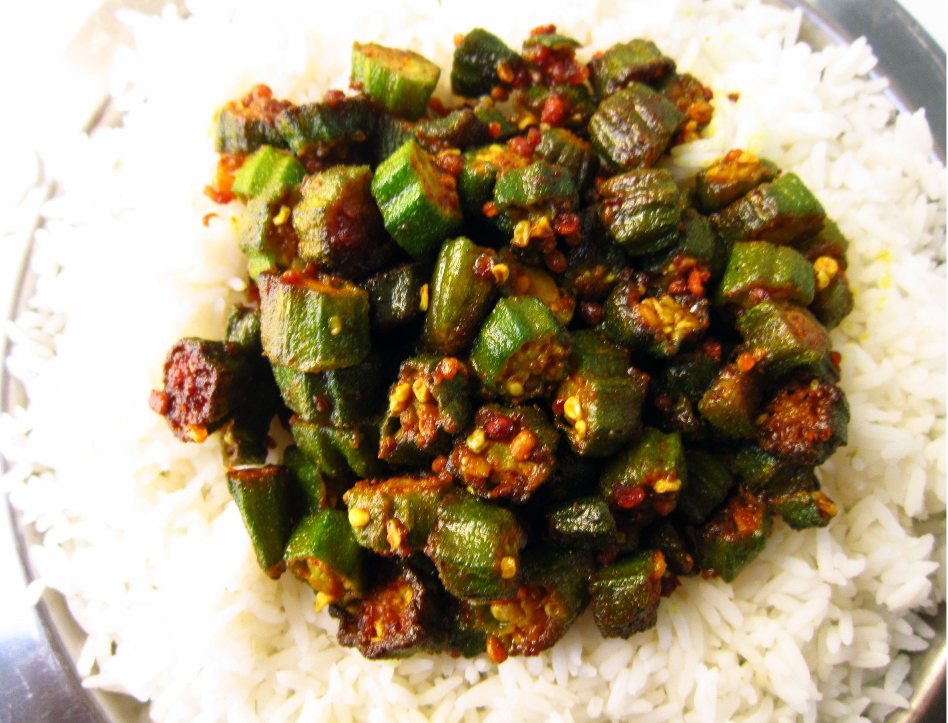 Download Food Okra HD Wallpaper