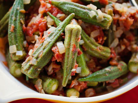 food okra HD Desktop Wallpaper | Background Image