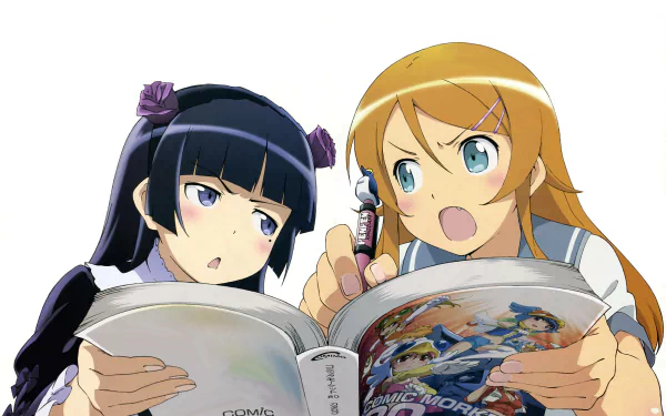 Ruri Gokō Kirino Kousaka Anime Oreimo HD Desktop Wallpaper | Background Image