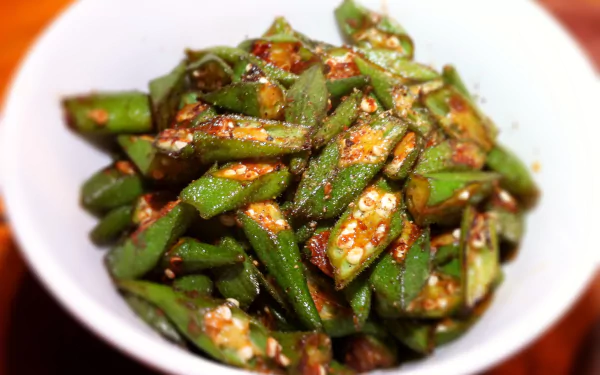 food okra HD Desktop Wallpaper | Background Image