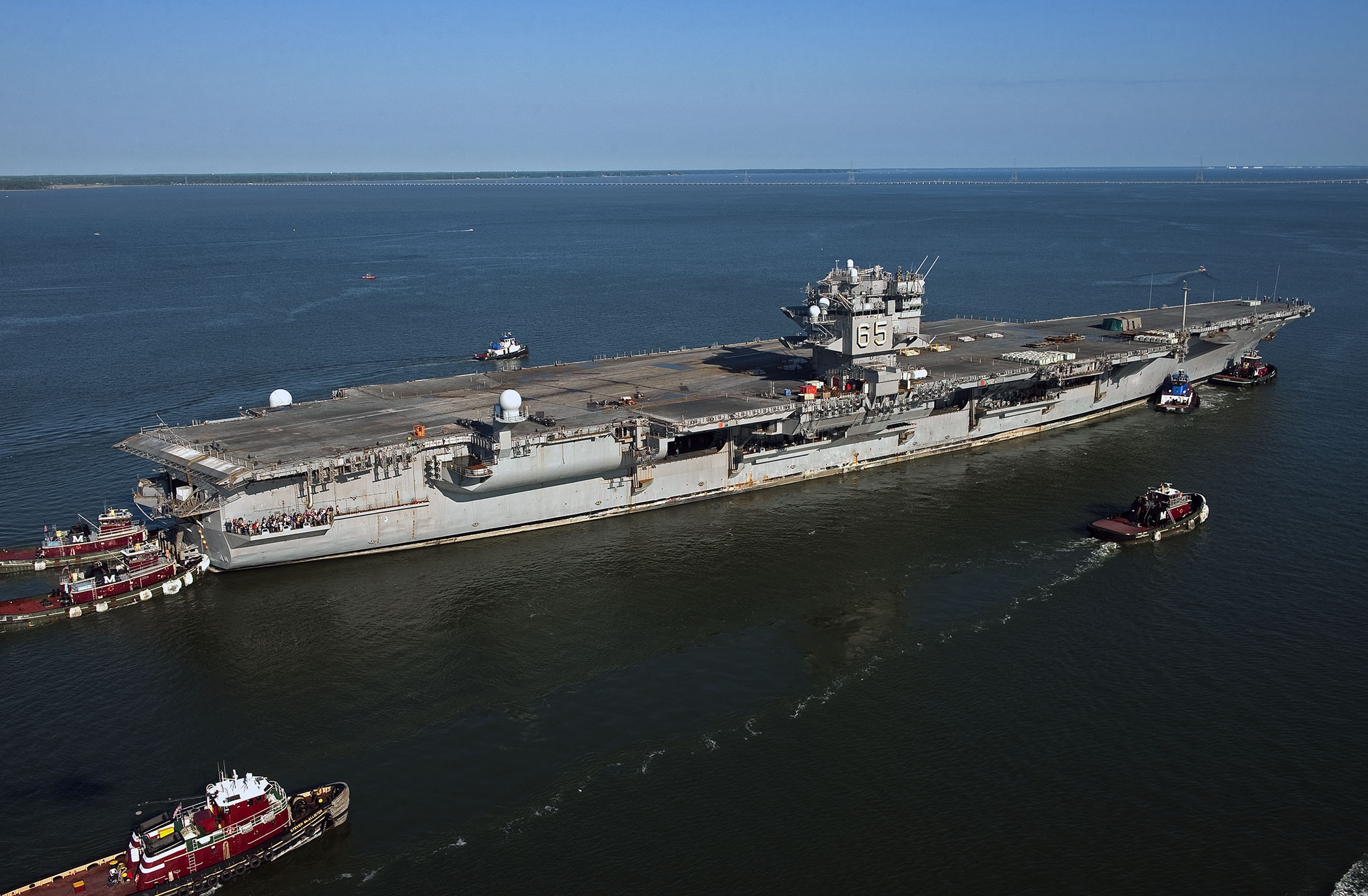Military USS Enterprise (CVN-65) HD Wallpaper | Background Image