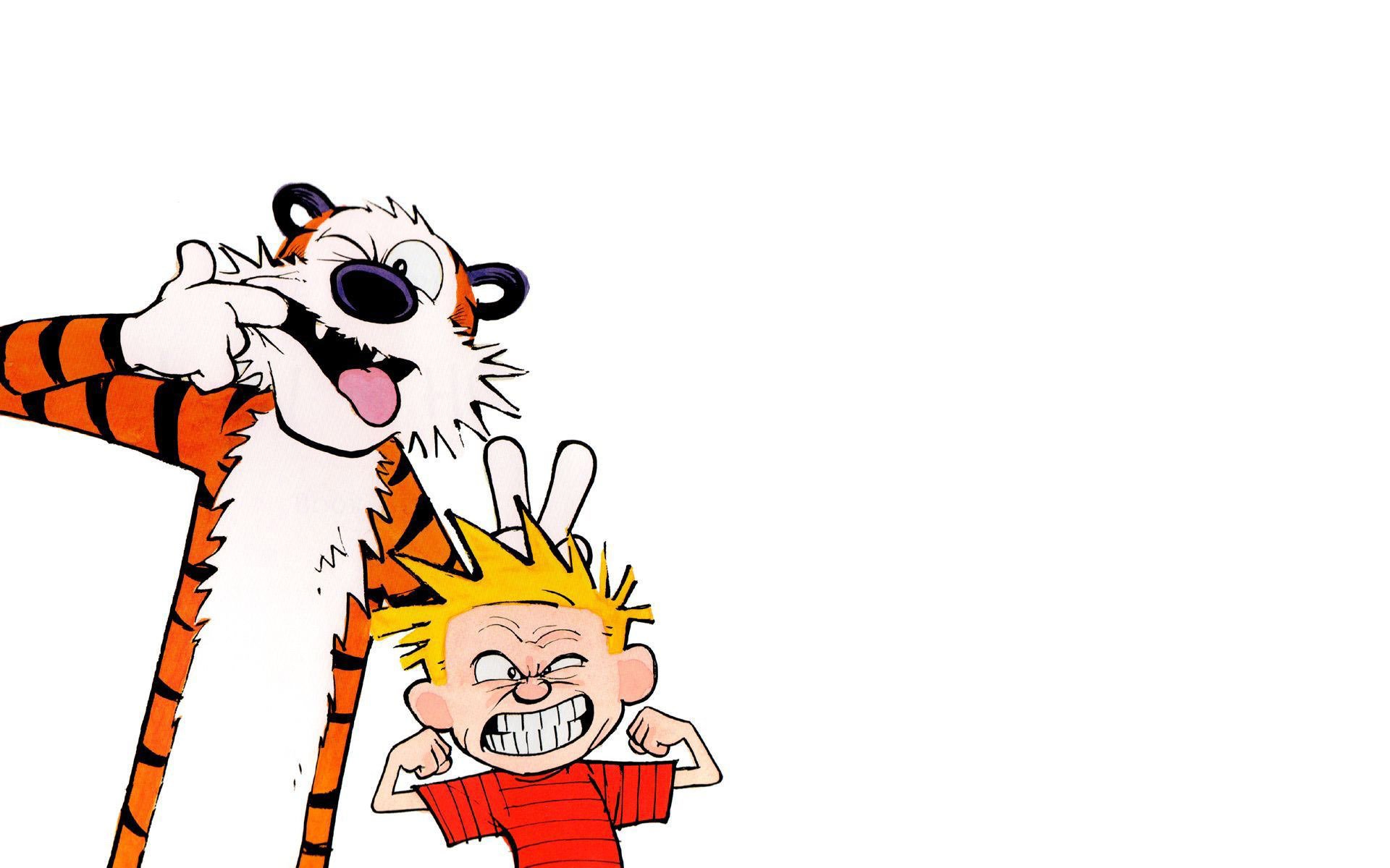 Calvin & Hobbes HD Wallpaper