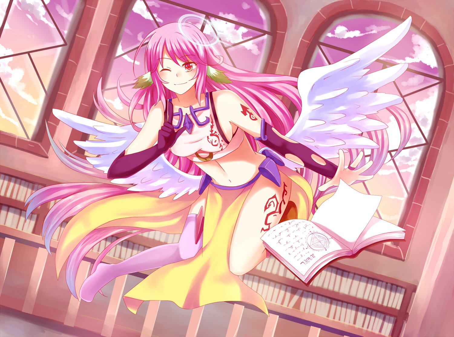 1500x1114 Jibril by ageha1sBf Wallpaper Background Image. 