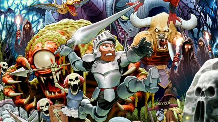 video game Ghosts 'n Goblins HD Desktop Wallpaper | Background Image