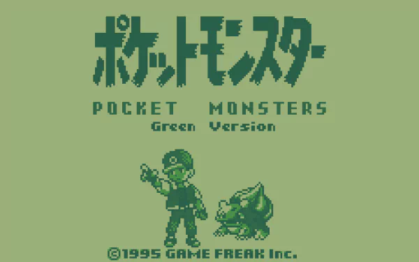 video game Pokemon: Green Version HD Desktop Wallpaper | Background Image