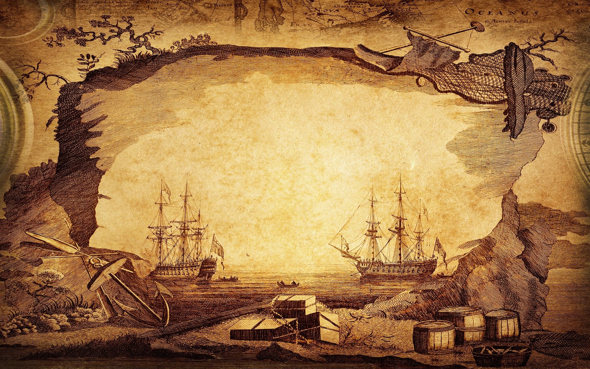 Artistic Maritime History HD Wallpaper | Background Image | 1920x1200