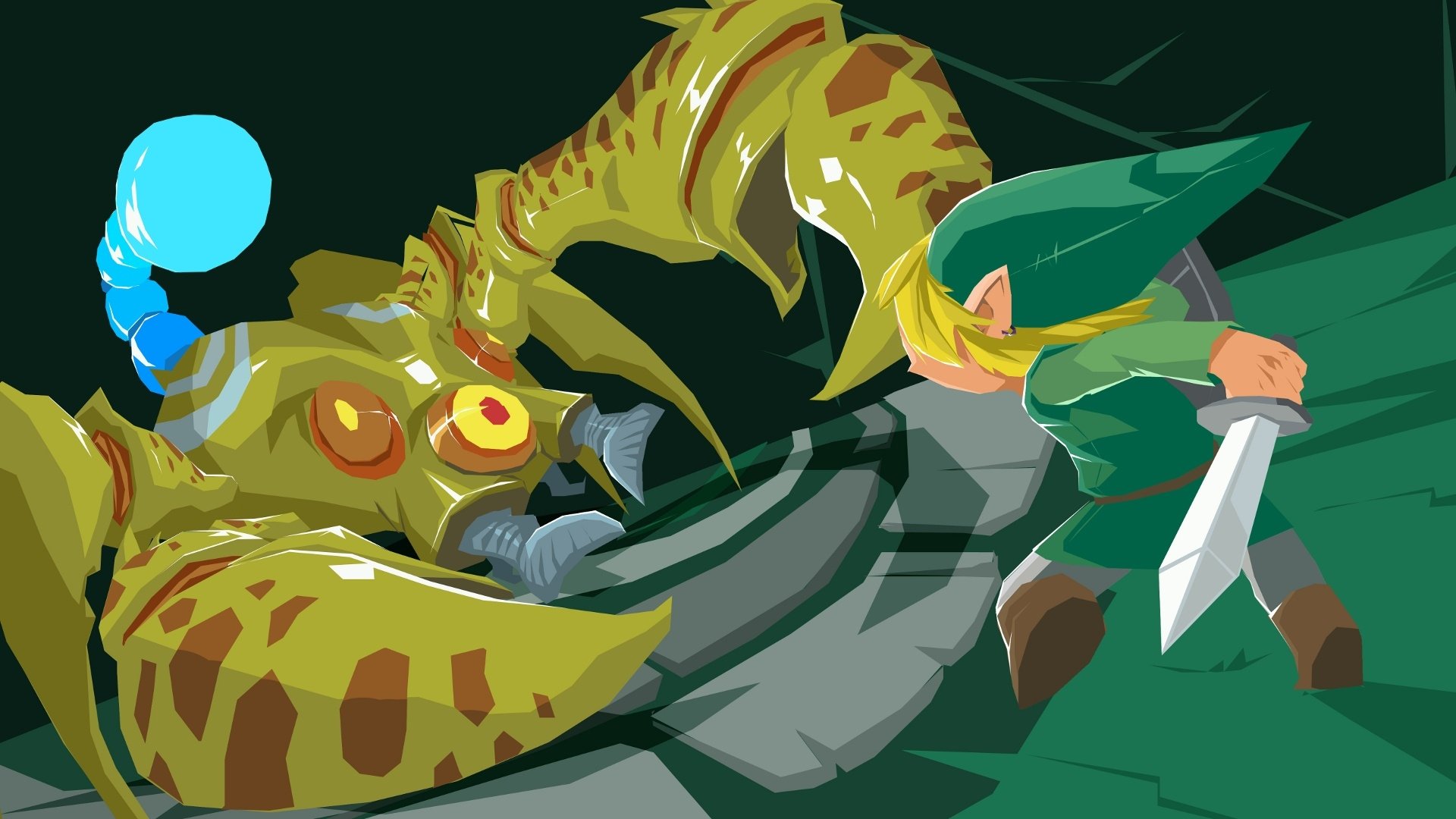 The Legend of Zelda Phantom Hourglass HD Wallpaper