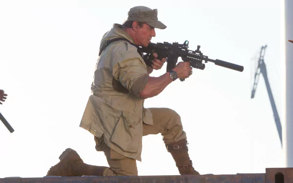 Sylvester Stallone Barney Ross movie The Expendables 3 HD Desktop Wallpaper | Background Image