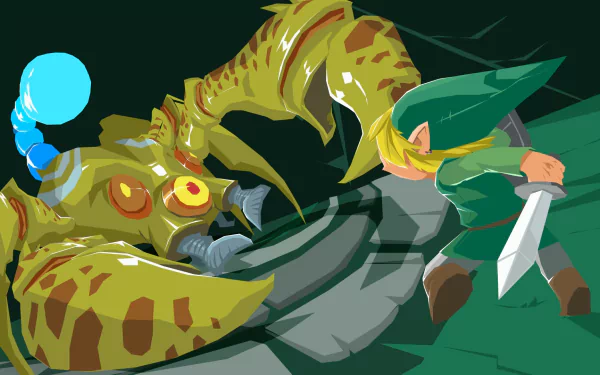 video game The Legend Of Zelda: Phantom Hourglass HD Desktop Wallpaper | Background Image