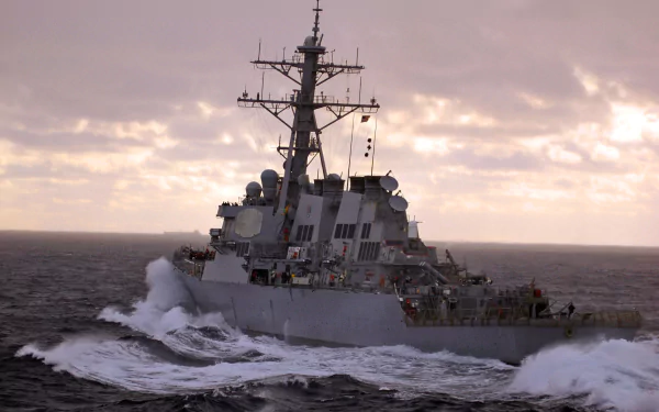 warship destroyer military USS Ramage (DDG-61) HD Desktop Wallpaper | Background Image