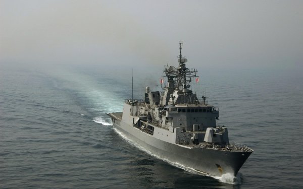 Military HMNZS Te Mana (F111) Warships New Zealand Navy Warship Frigate HD Wallpaper | Background Image