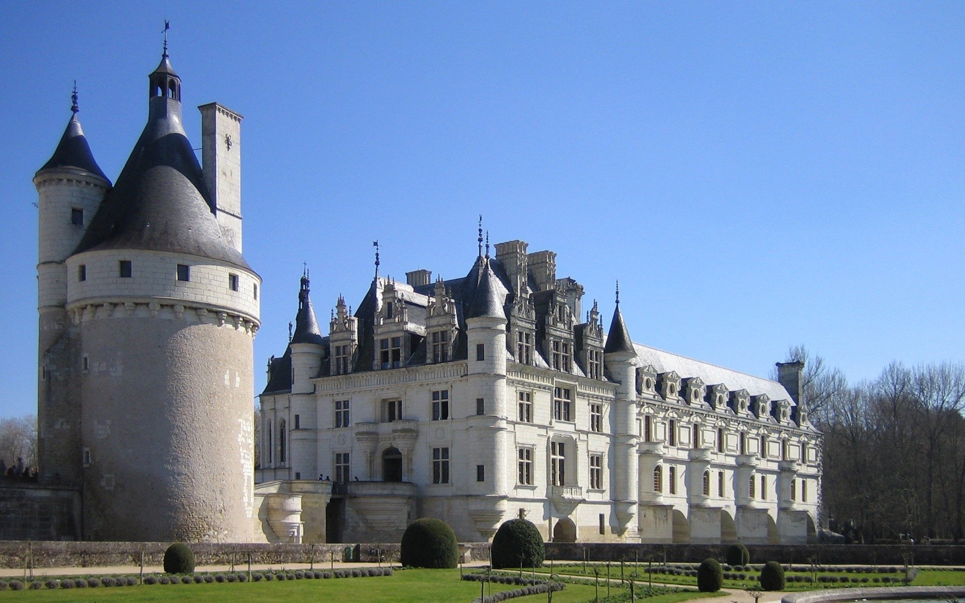 Download Man Made Château De Chenonceau Wallpaper