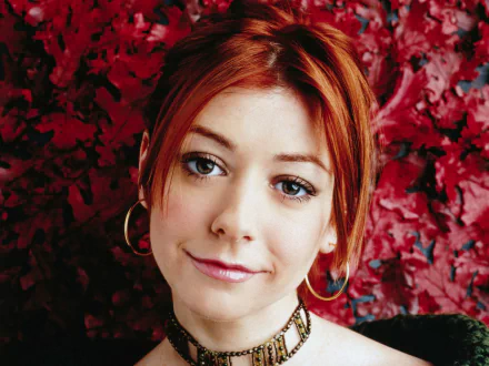 Celebrity Alyson Hannigan HD Desktop Wallpaper | Background Image