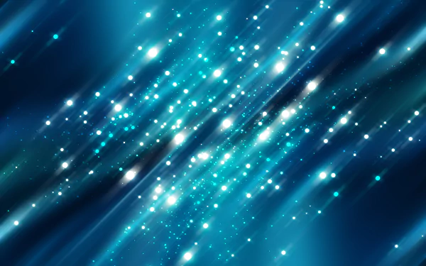 Abstract design featuring shimmering blue glitter, creating a dynamic and vibrant HD wallpaper with a captivating interplay of light and color.