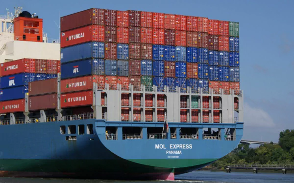 vehicle container ship HD Desktop Wallpaper | Background Image