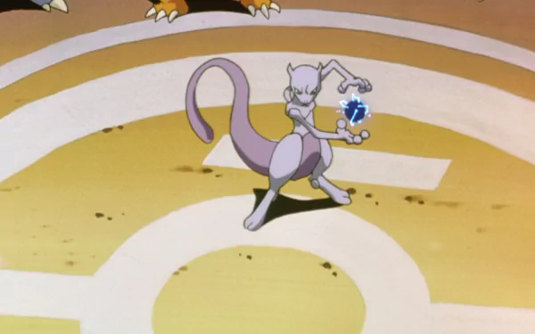 Mewtwo (Pokémon) Anime Pokémon: The First Movie HD Desktop Wallpaper | Background Image