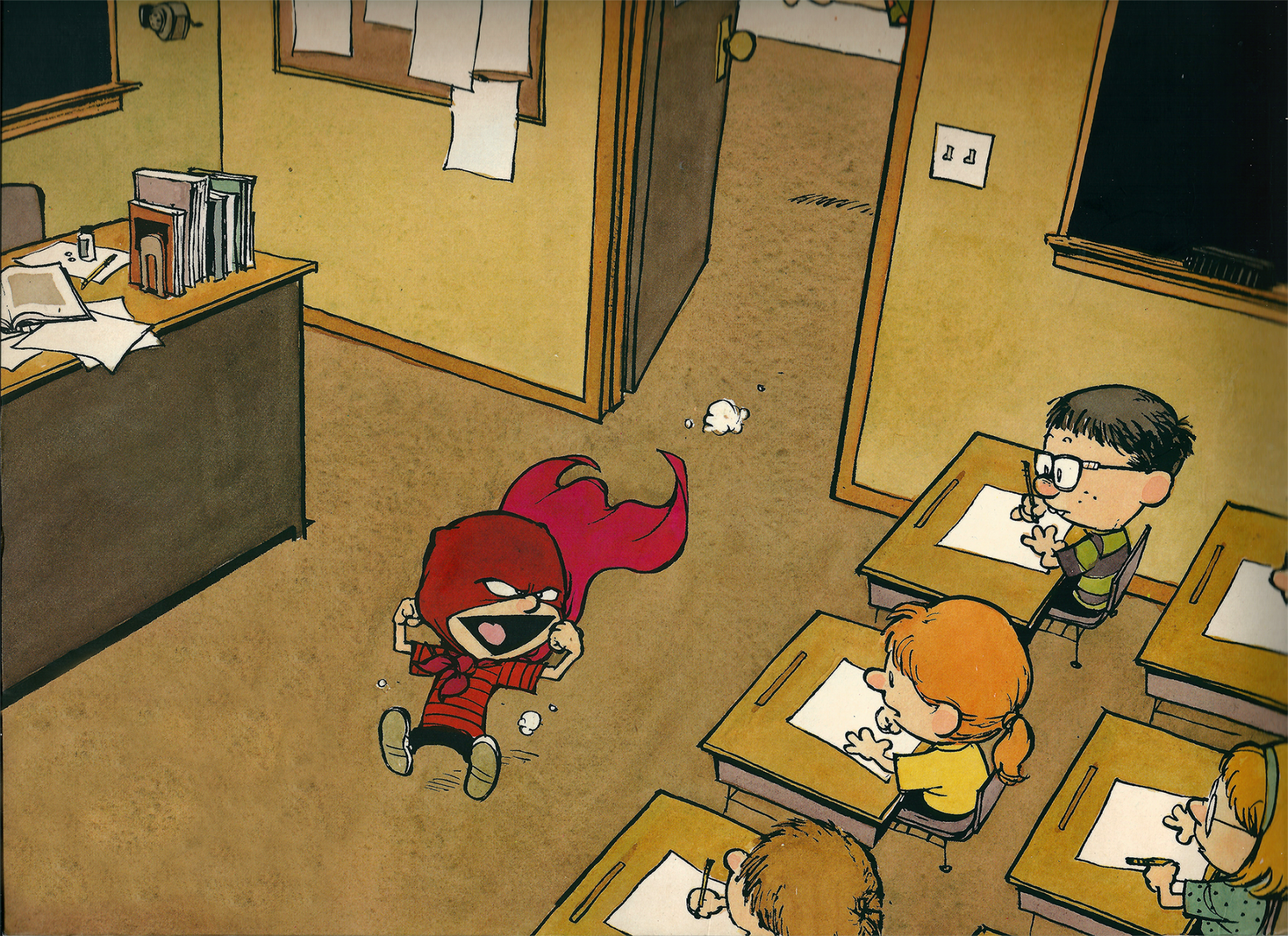 Download Calvin (Calvin & Hobbes) Comic Calvin & Hobbes HD Wallpaper